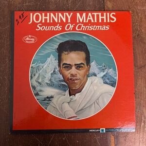 Johnny Mathis Sounds of Christmas 1963 Mercury‎ Records LP Vinyl Record